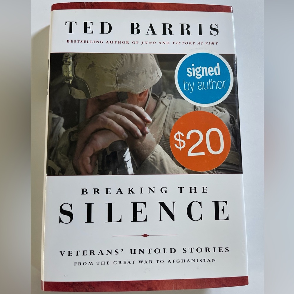 Breaking the Silence by Ted Barris SIGNED AUTOGRAPHED 1st Edition